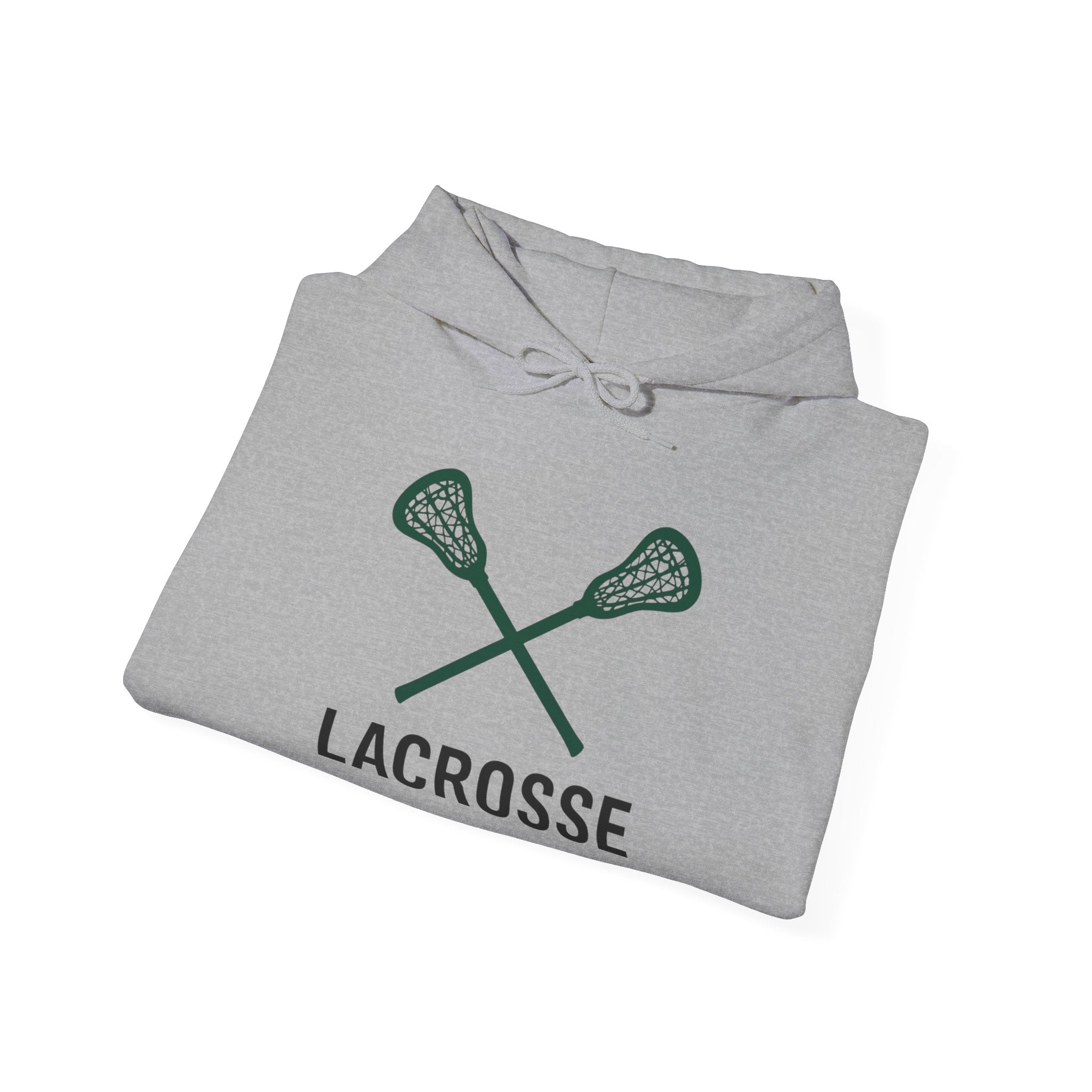 Lacrosse Player Personalized Hoodie - Custom Name & Number