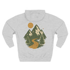 Mountain and Pine Fleece Hoodie