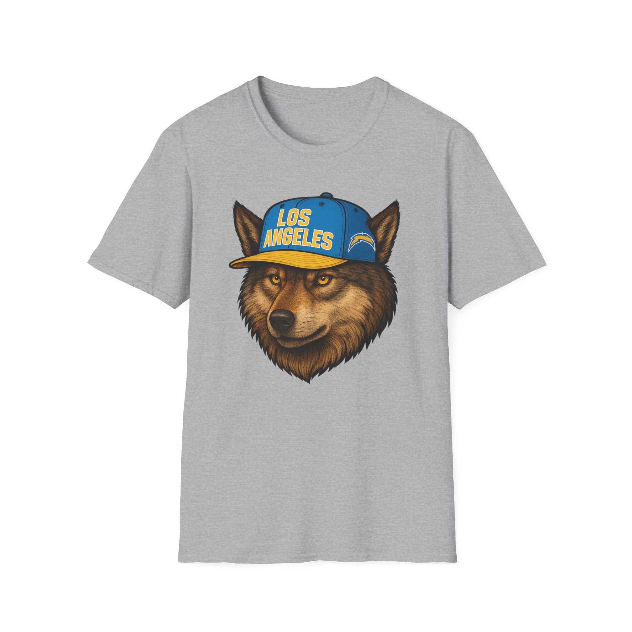 Los Angeles -Fear the Volt!- T-Shirt - Wolf Mascot - Los Angeles Wolf T-Shirt, Sports Apparel