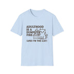 Adulthood Humor is a Dumpster Fire Shirt