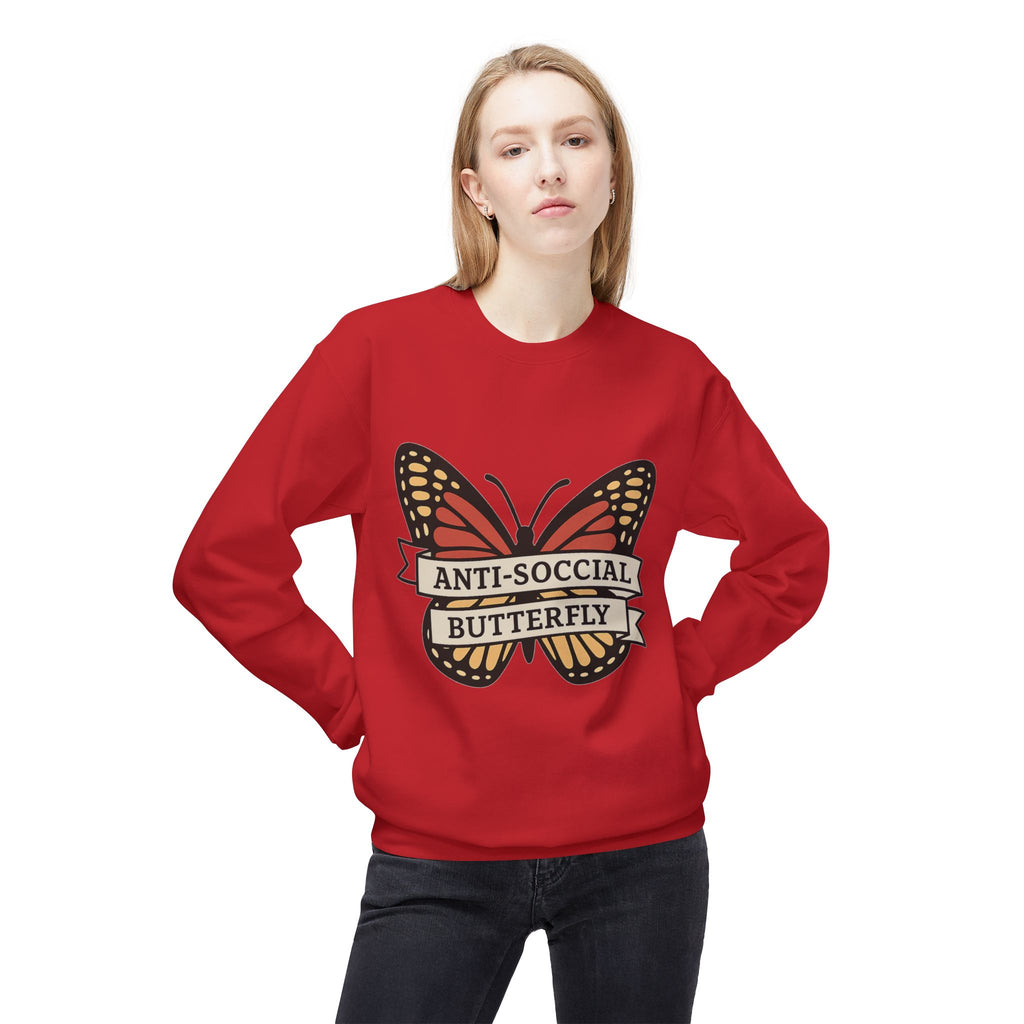 Anti-Social Butterfly Crewneck Sweatshirt