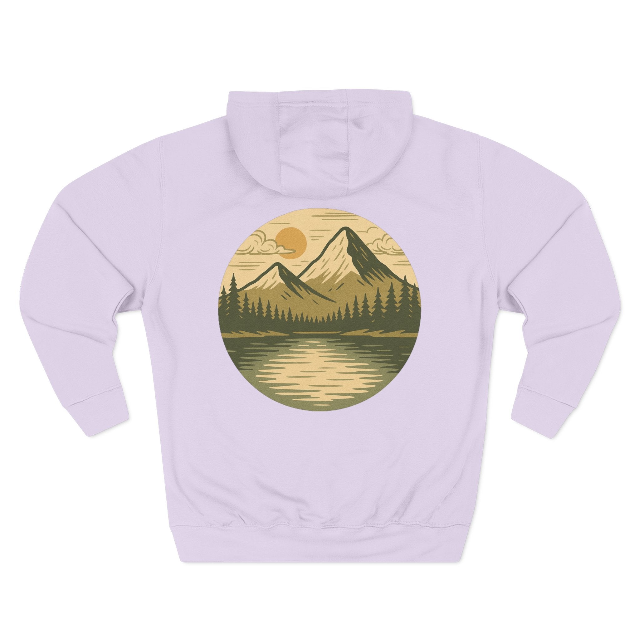 Adventure-Inspired Fleece Hoodie, Roam Free, Cozy Outdoor Apparel, Great for Camping, Travel, Nature Lovers, Gift Idea