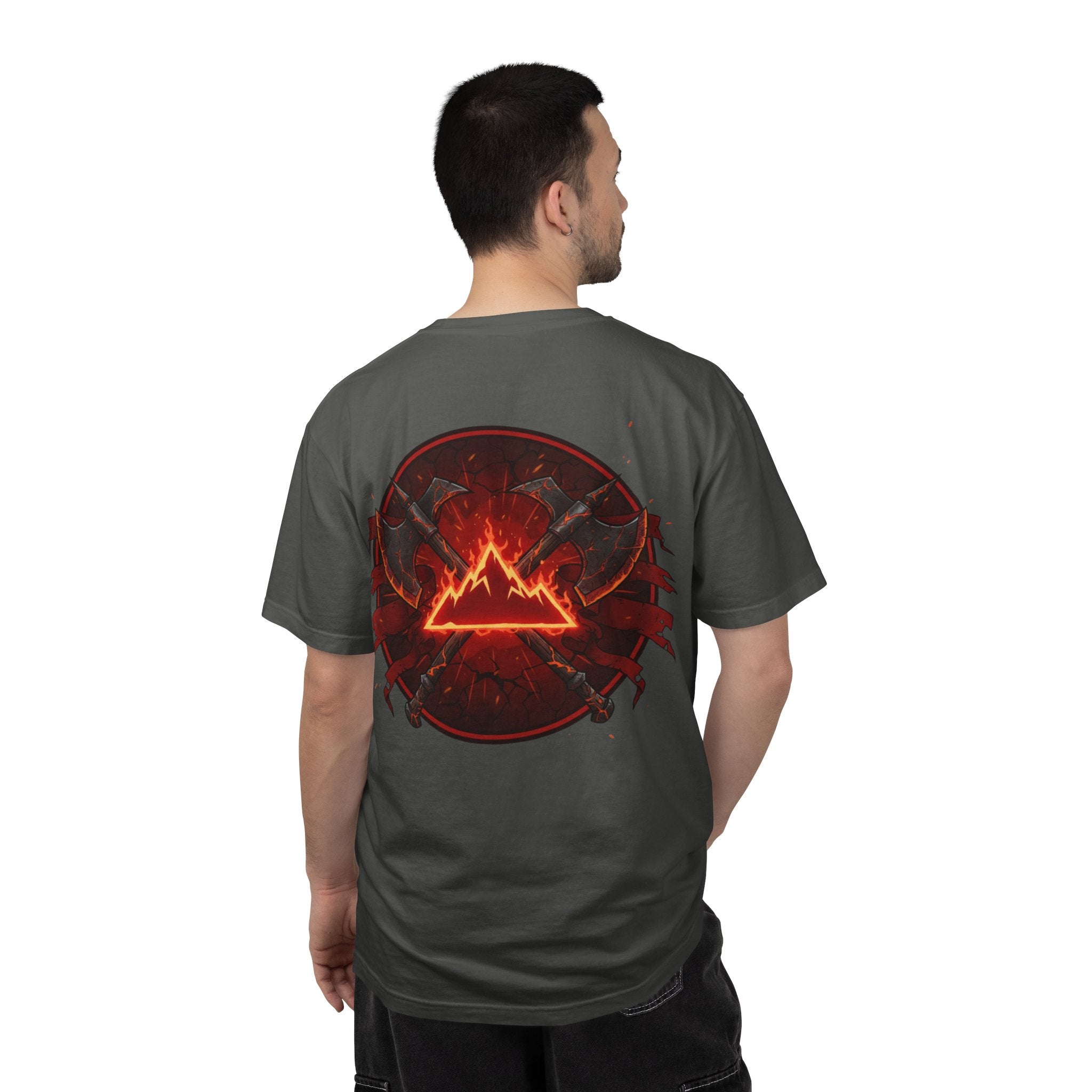 Red Mana Graphic T-Shirt — Magic The Gathering Inspired Tee