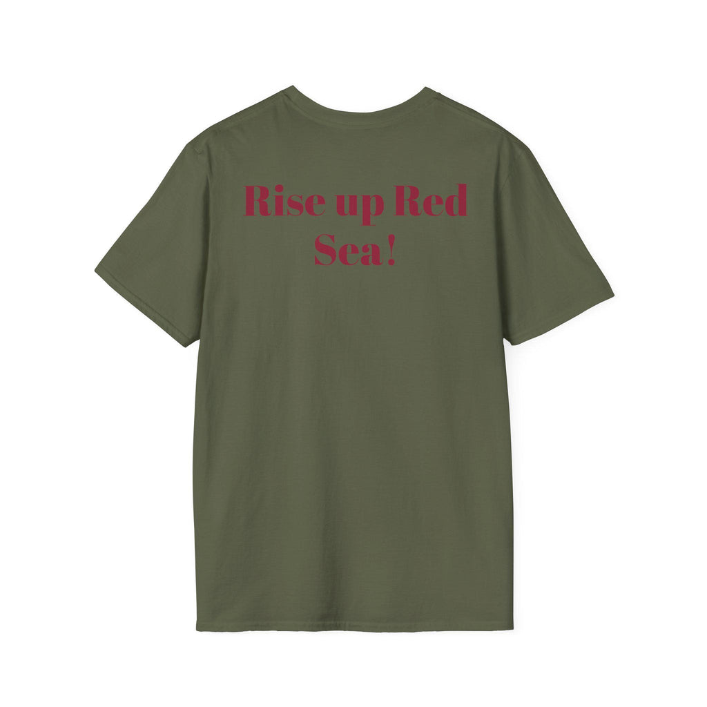 Arizona Cardinals -Rise Up Red Sea- Fan T-Shirt - Cardinal Mascot