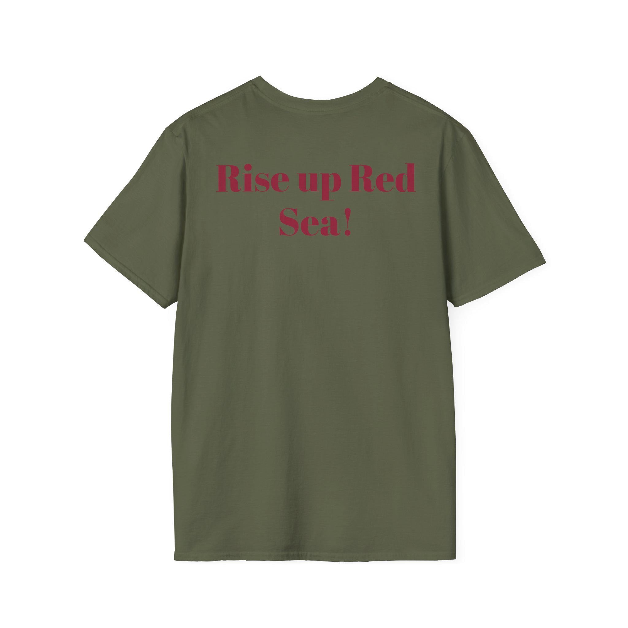 Arizona Cardinals -Rise Up Red Sea- Fan T-Shirt - Cardinal Mascot