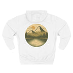 Adventure-Inspired Fleece Hoodie, Roam Free, Cozy Outdoor Apparel, Great for Camping, Travel, Nature Lovers, Gift Idea