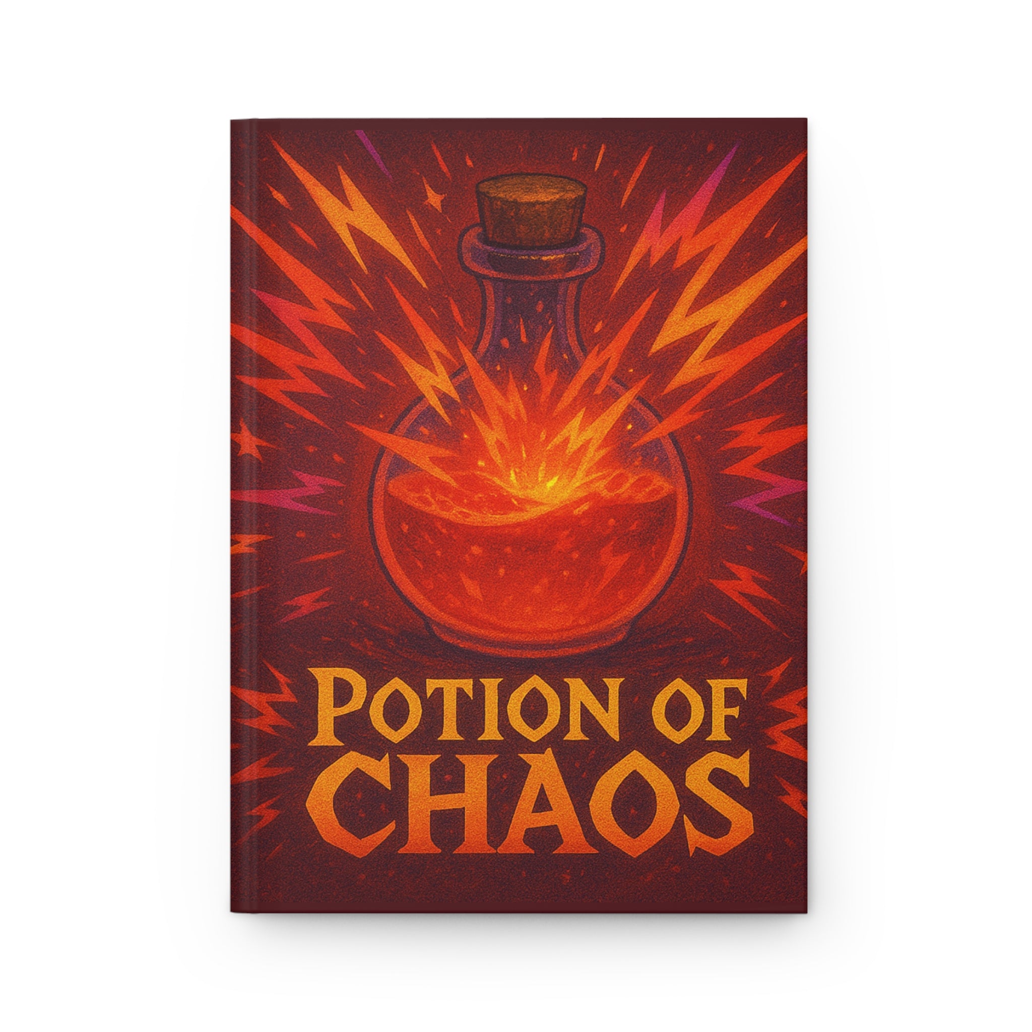 Potion of Chaos Hardcover Journal -  Tabletop RPG Diary, D&D Campaign Notebook, Battle Notebook, Game Master Journal, RPG Campaign Log