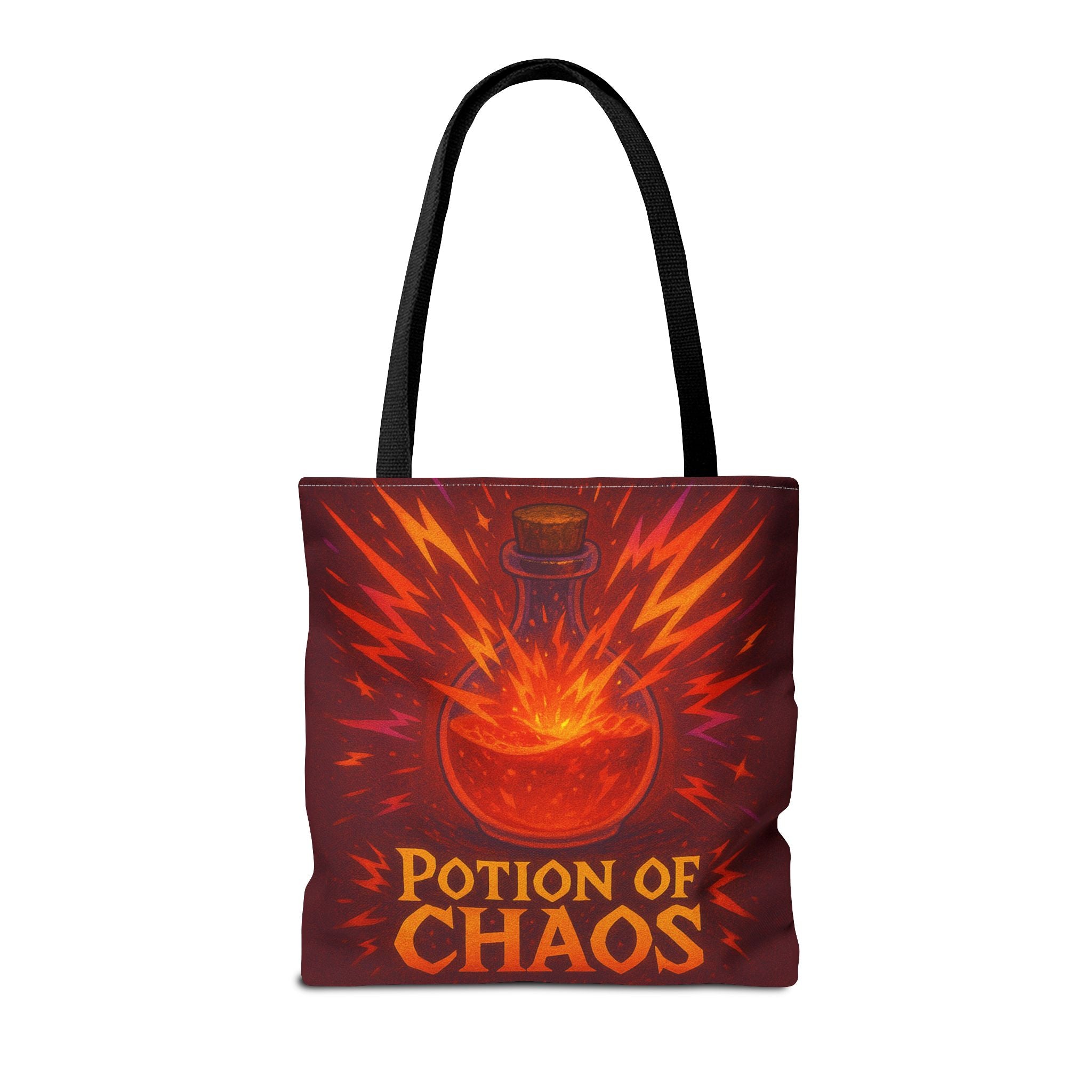 Chaos Potion Tote Bag: D&D Inspired Bag | RPG Gamer Tote | Dungeon and Dragons Gift | Fantasy Magic Potion Tote Witch Decor