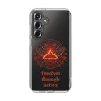 Red Mana Magic The Gathering Inspired Design - Impact-Resistant Phone Case