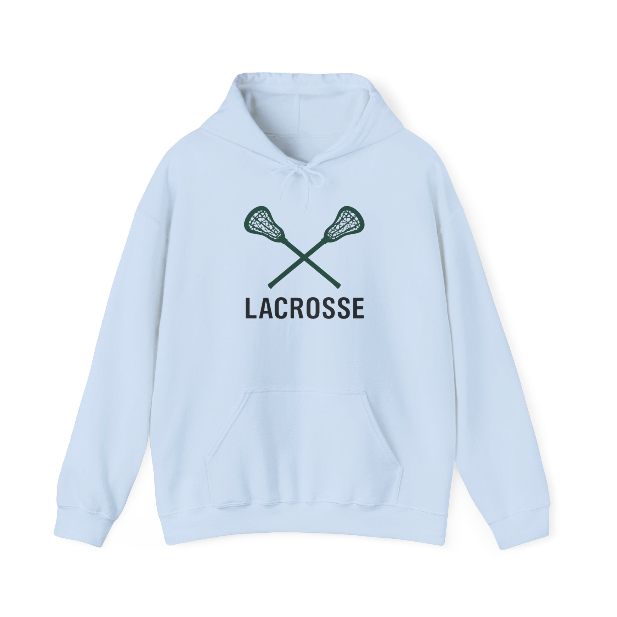 Lacrosse Player Personalized Hoodie - Custom Name & Number