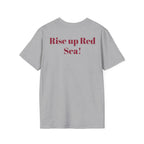 Arizona Cardinals -Rise Up Red Sea- Fan T-Shirt - Cardinal Mascot