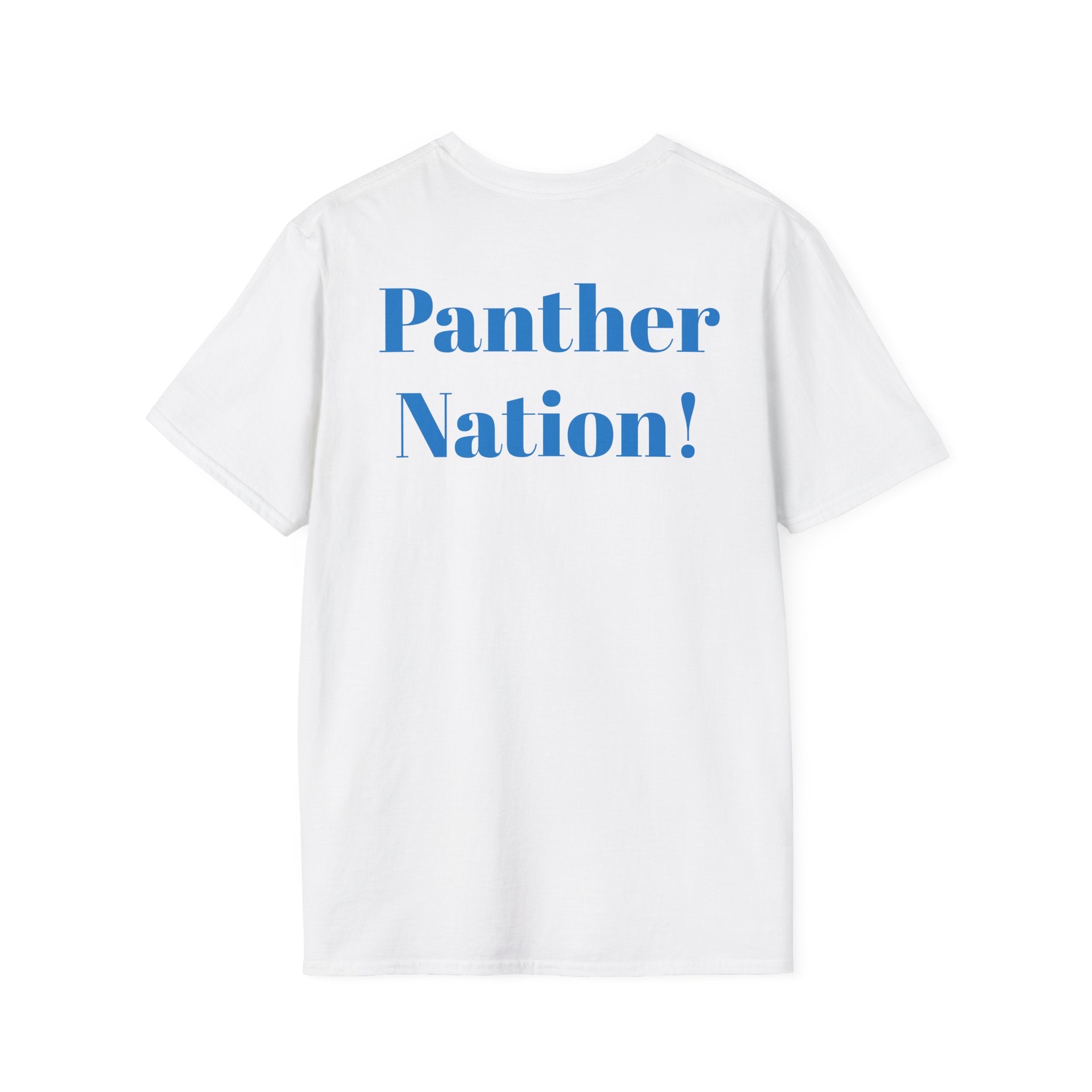 Carolina Panthers -Panther Nation!- Fan T-Shirt - Panther Mascot