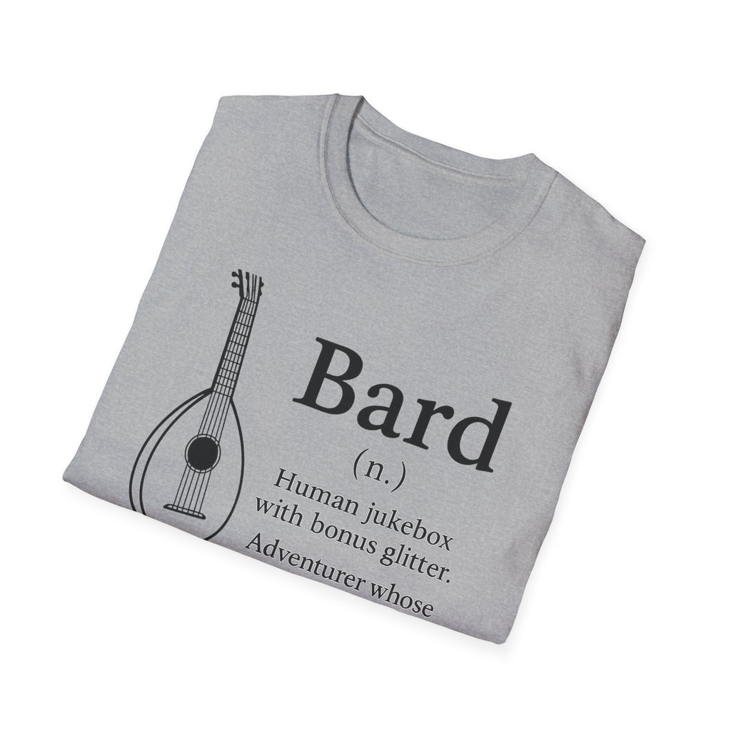 Bard Class T-Shirt - Funny Dungeons & Dragons Tee