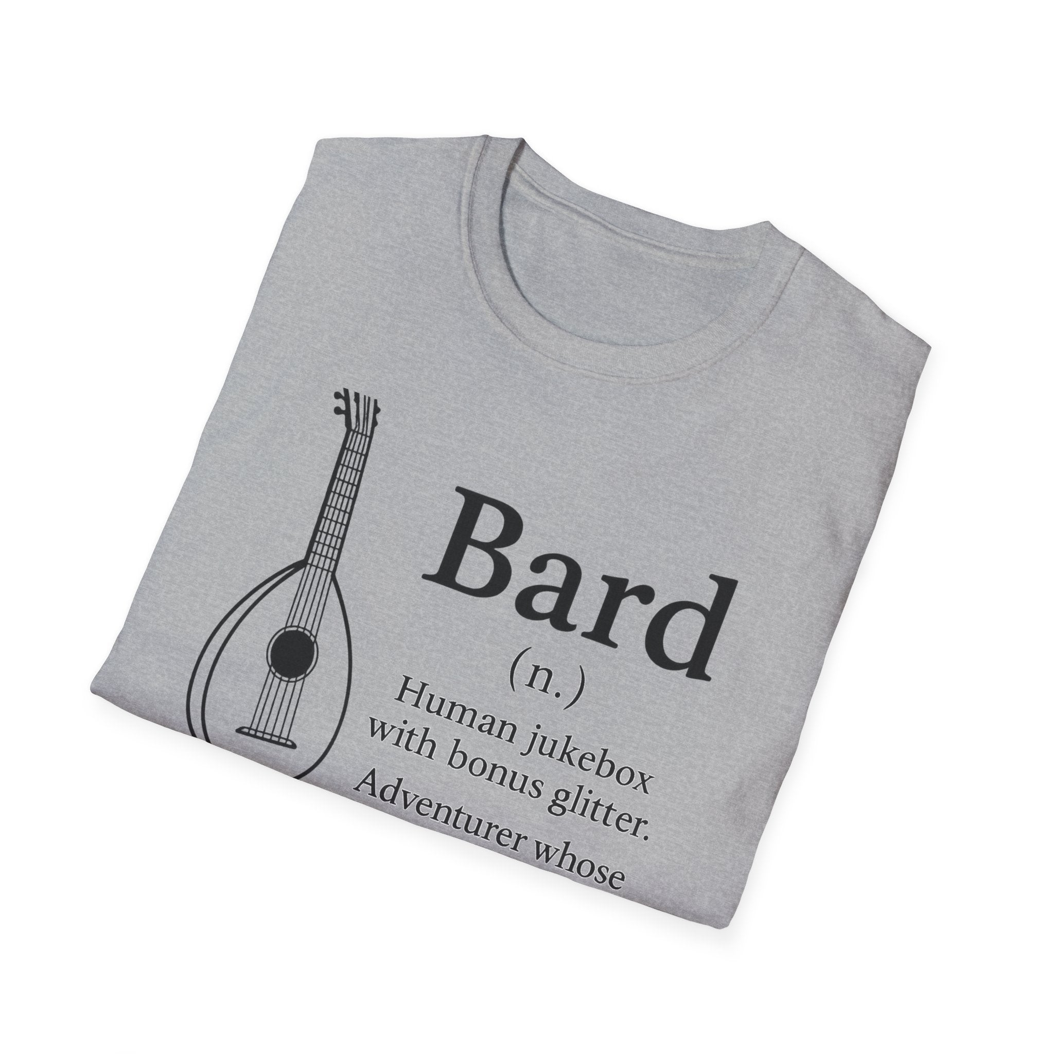 Bard Class T-Shirt - Funny Dungeons & Dragons Tee
