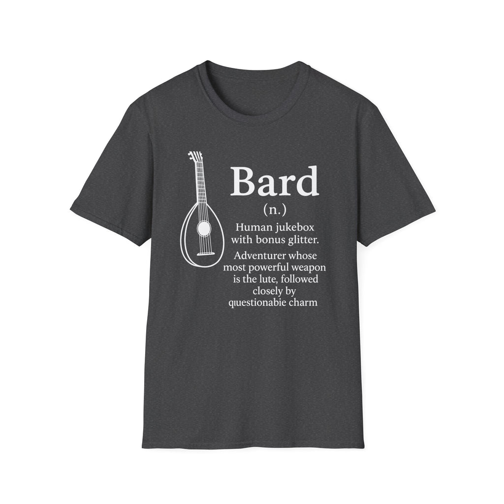 Bard Class T-Shirt - Funny Dungeons & Dragons Tee