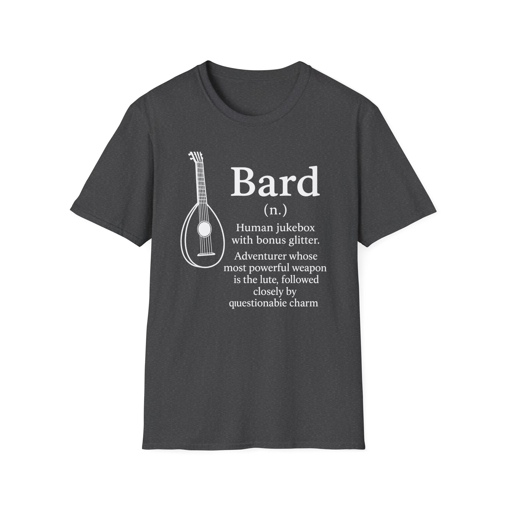 Bard Class T-Shirt - Funny Dungeons & Dragons Tee