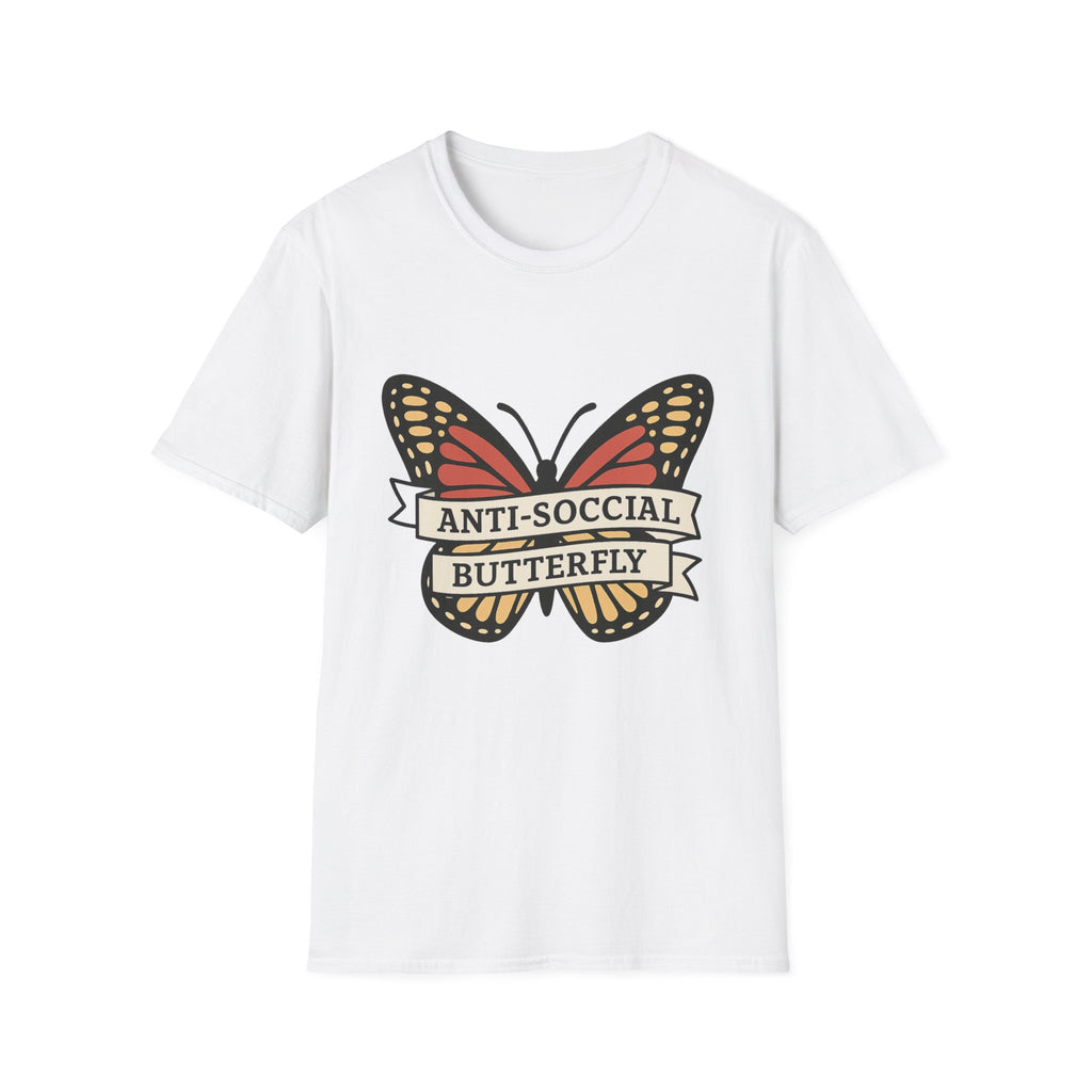 Anti-Social Butterfly Softstyle T-Shirt