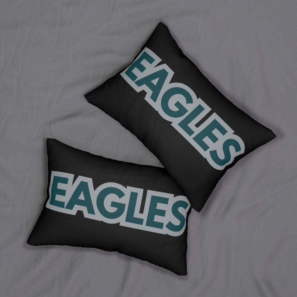 Game Day Eagles Throw Pillow - Fan Cave & Living Room Decor