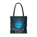 Potion of Calm Tote Bag | D&D Inspired Bag | Fantasy RPG Gift | Witchy Aesthetic Eco Bag, Magical Gift for Relaxation,  Witchy Aesthetic