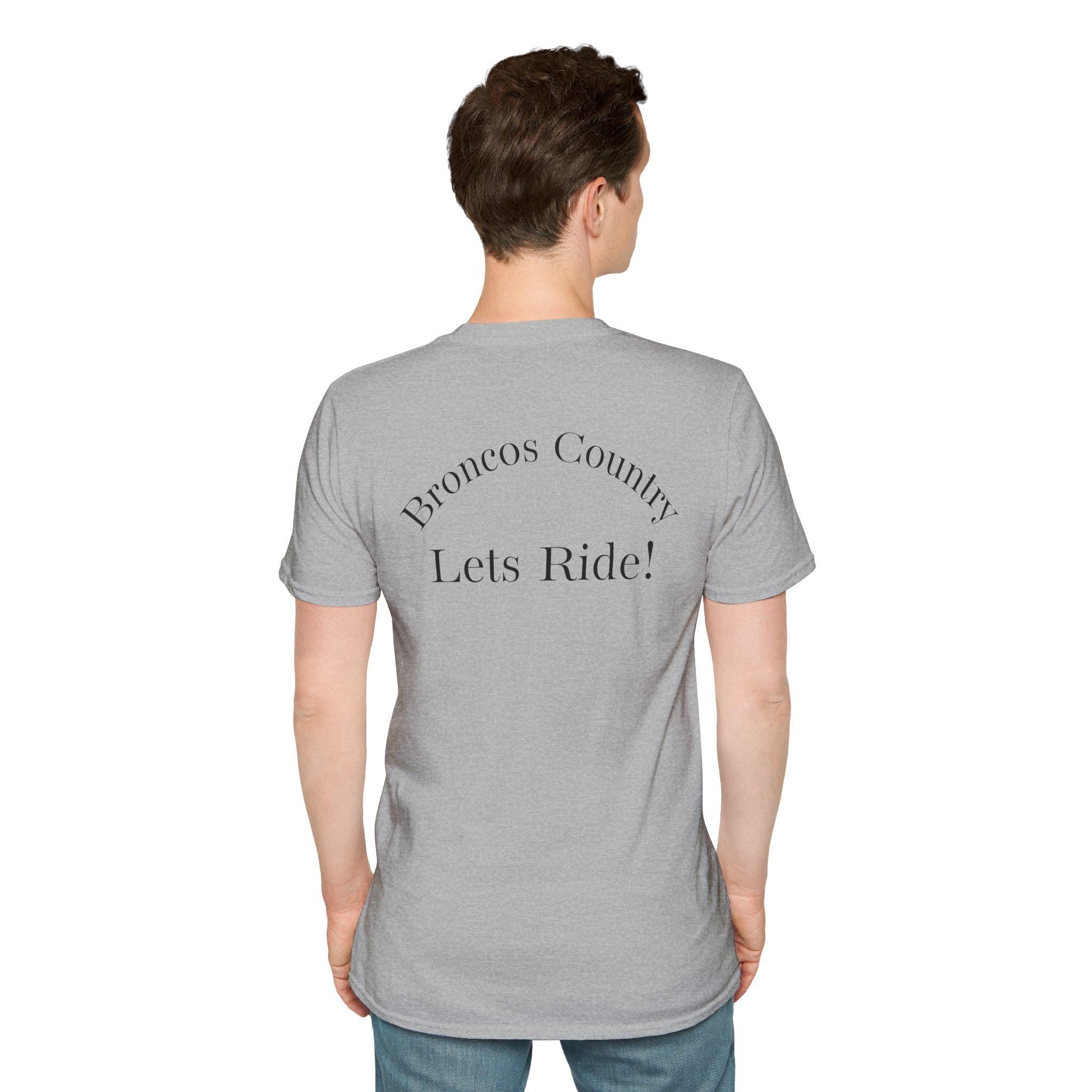 Denver Broncos - Broncos Country Let's Ride! - Fan Shirt - Horse Mascot
