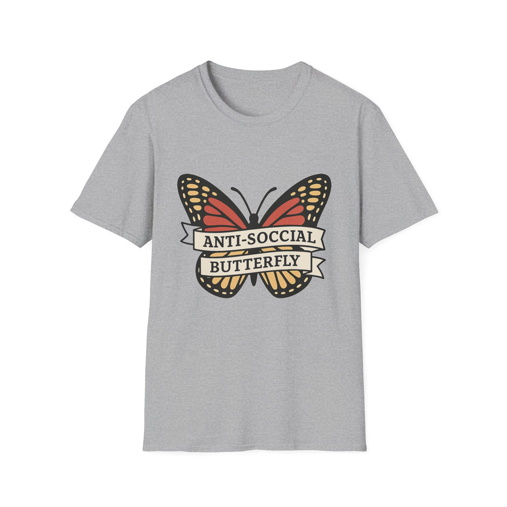 Anti-Social Butterfly Softstyle T-Shirt