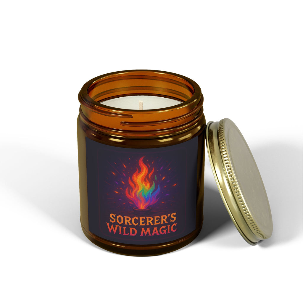 Sorcerer's Wild Magic Candle - Dungeon & Dragons Inspired Candle
