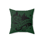 Slytherin Inspired House Pillow