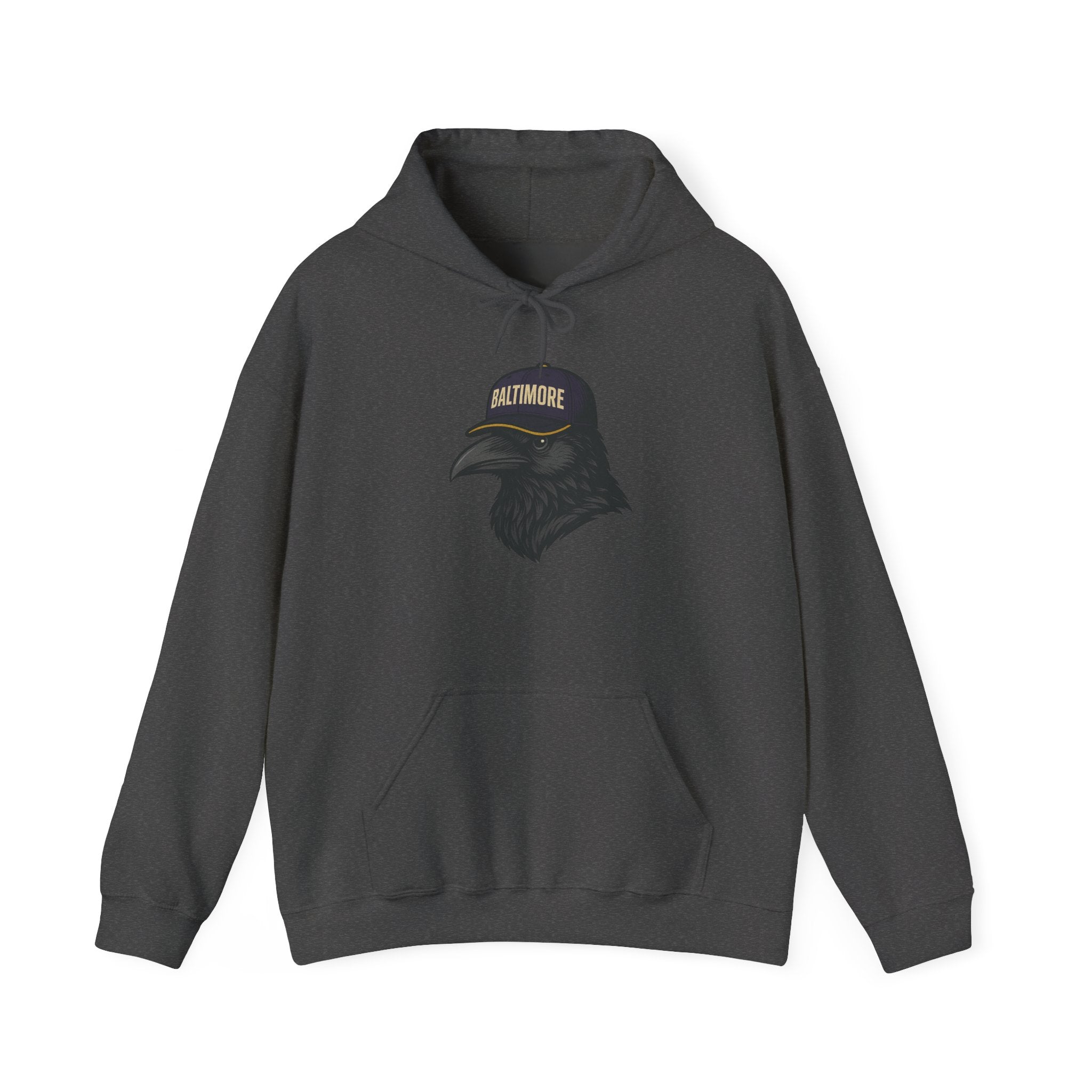 Baltimore Ravens FLOCK Hoodie, Raven Mascot, Baltimore Football