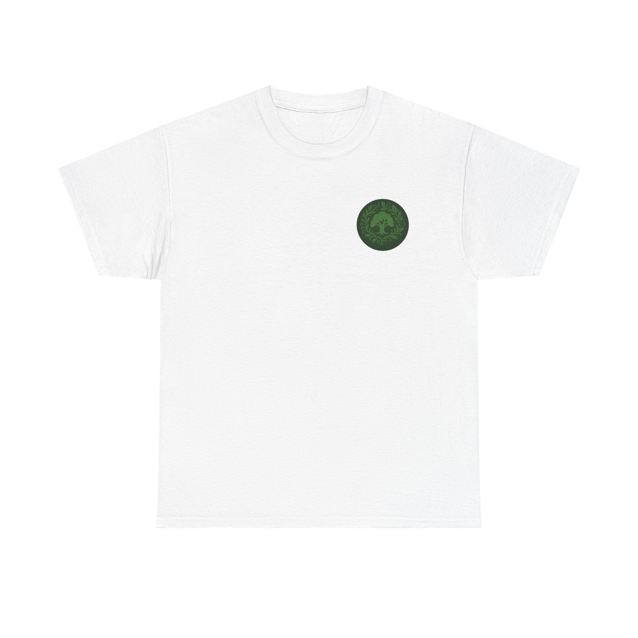 Green Mana Emblem T-Shirt — Instinct • Growth • Strength