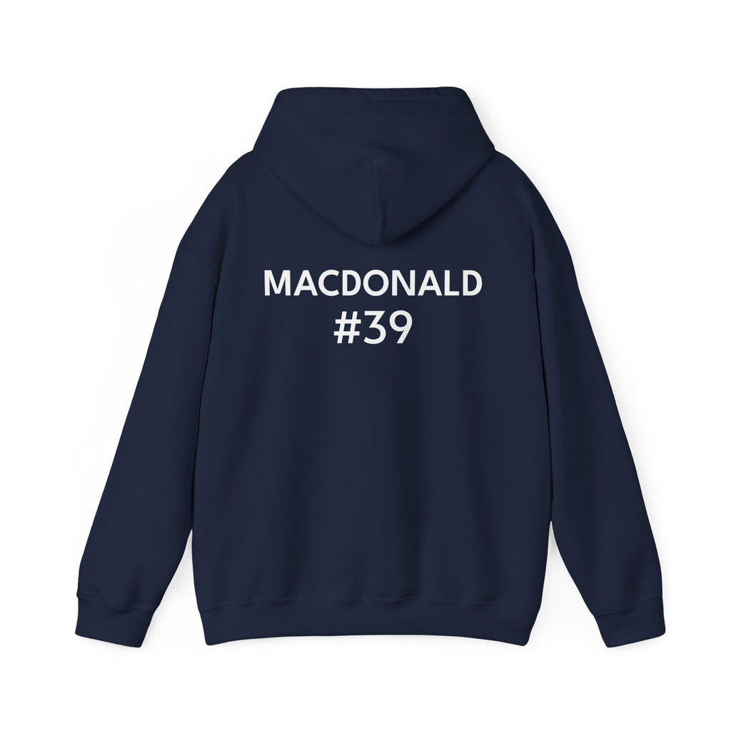 Basketball Player Personalized Hoodie - Custom Name & Number