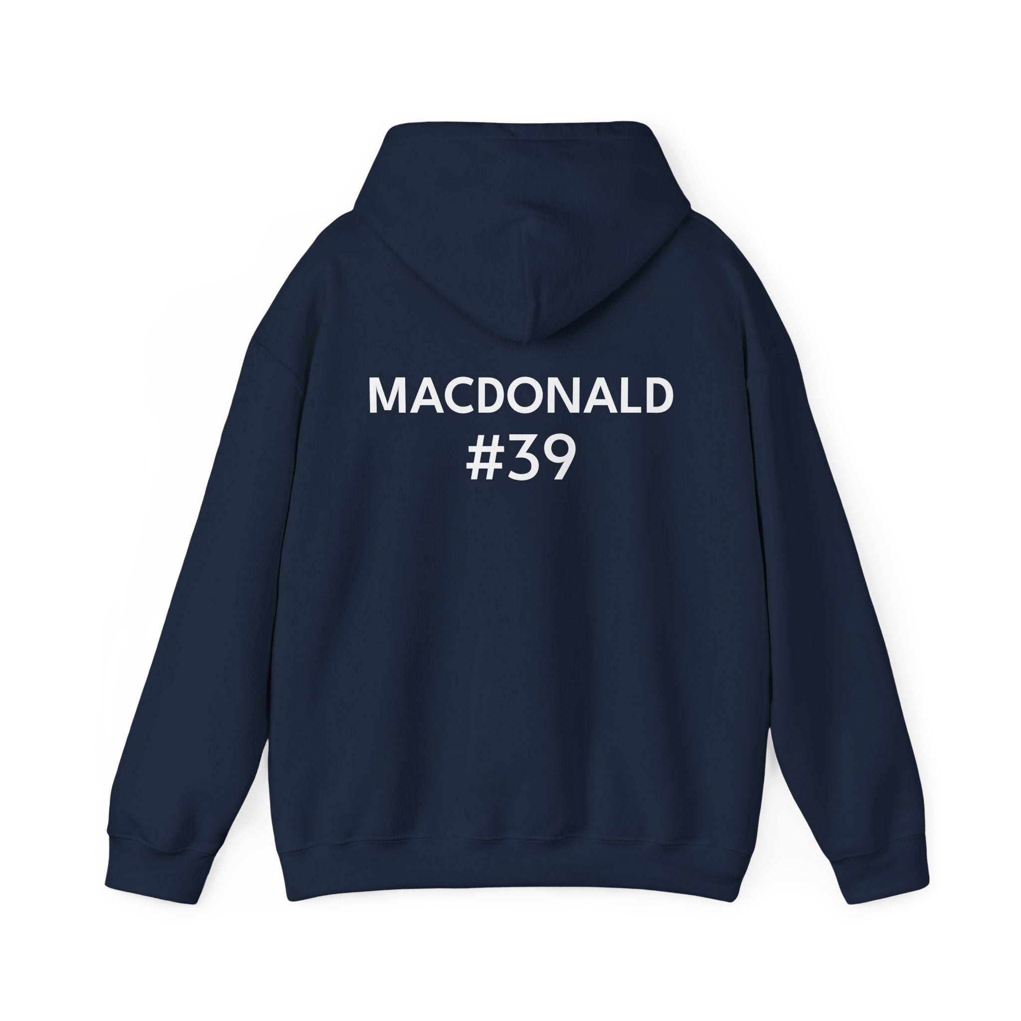 Basketball Player Personalized Hoodie - Custom Name & Number
