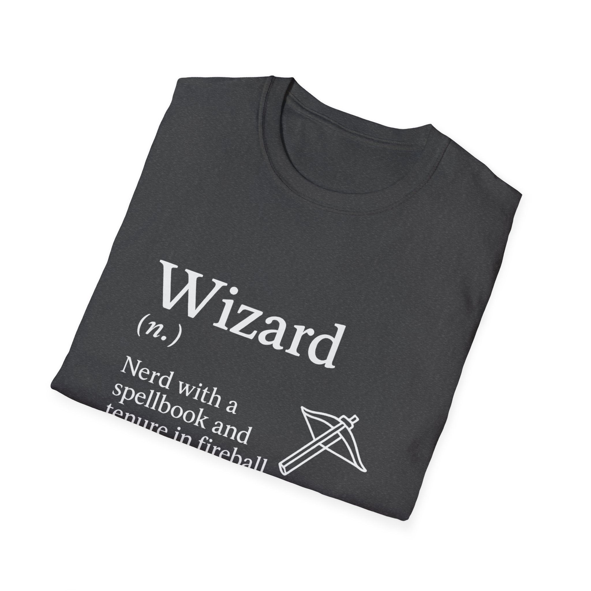 Wizard Class T-Shirt - Funny Dungeons & Dragons Tee
