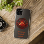 Red Mana Magic The Gathering Inspired Design - Impact-Resistant Phone Case