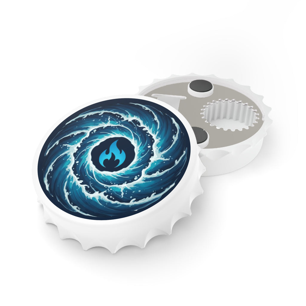 Blue Mana Bottle Opener – Magic the Gathering Inspired | MTG Gift | Gamer Bar Accessory | Tabletop & RPG Drinkware