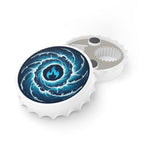 Blue Mana Bottle Opener – Magic the Gathering Inspired | MTG Gift | Gamer Bar Accessory | Tabletop & RPG Drinkware