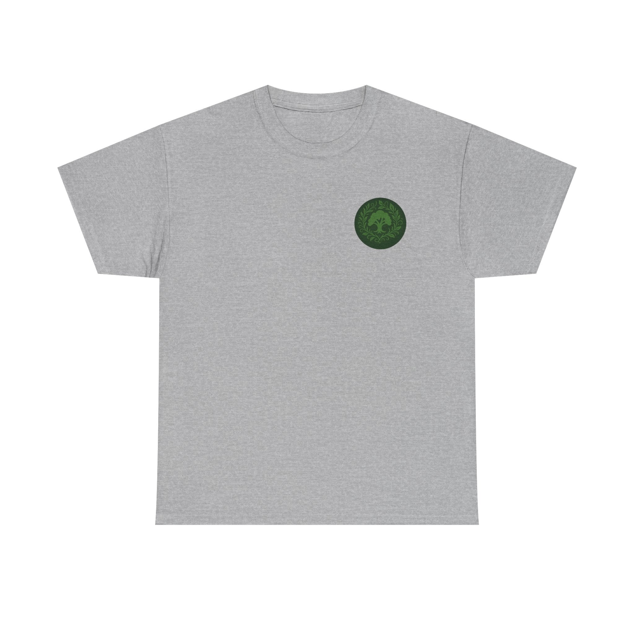 Green Mana Emblem T-Shirt — Instinct • Growth • Strength