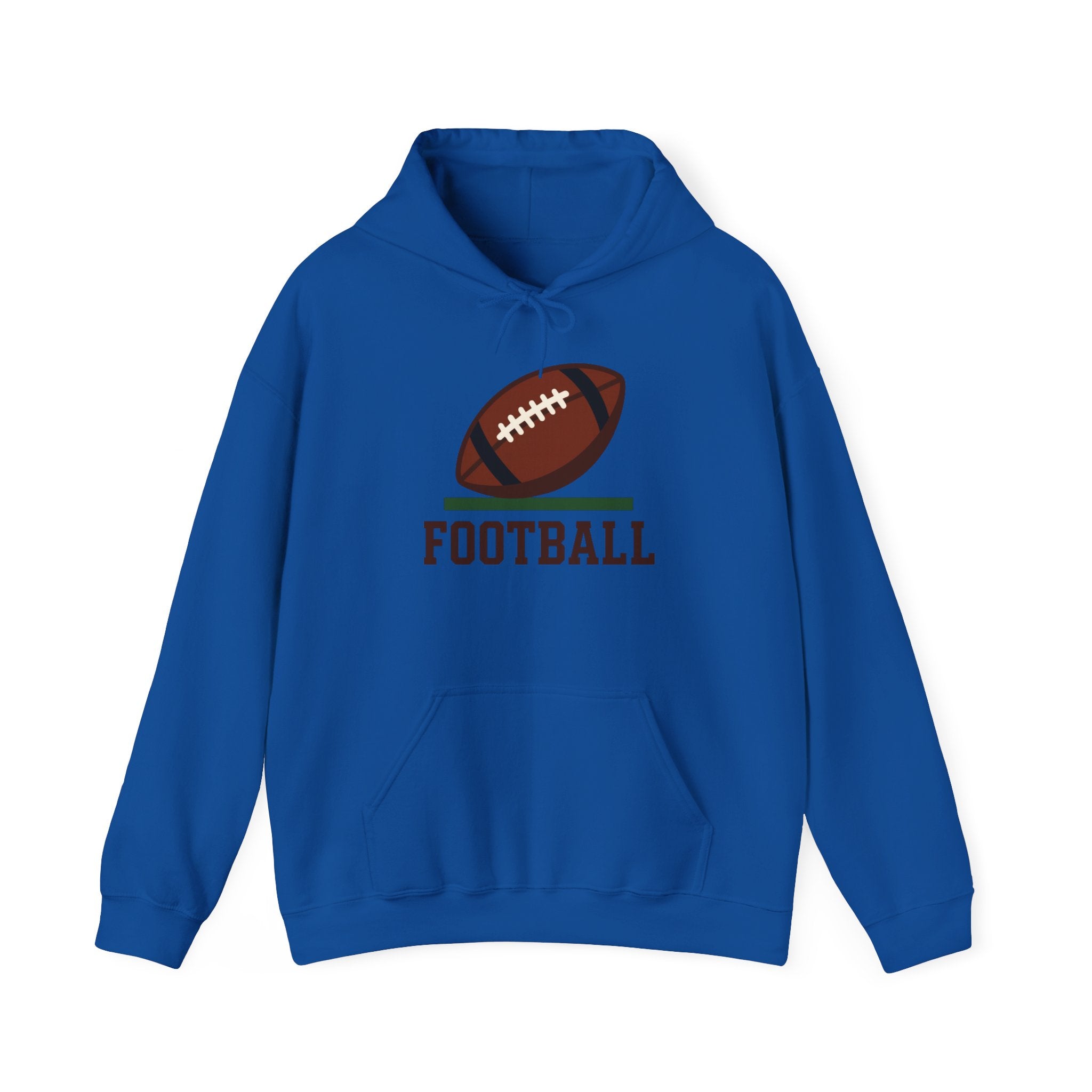 Football Player Personalized Hoodie - Custom Name & Number