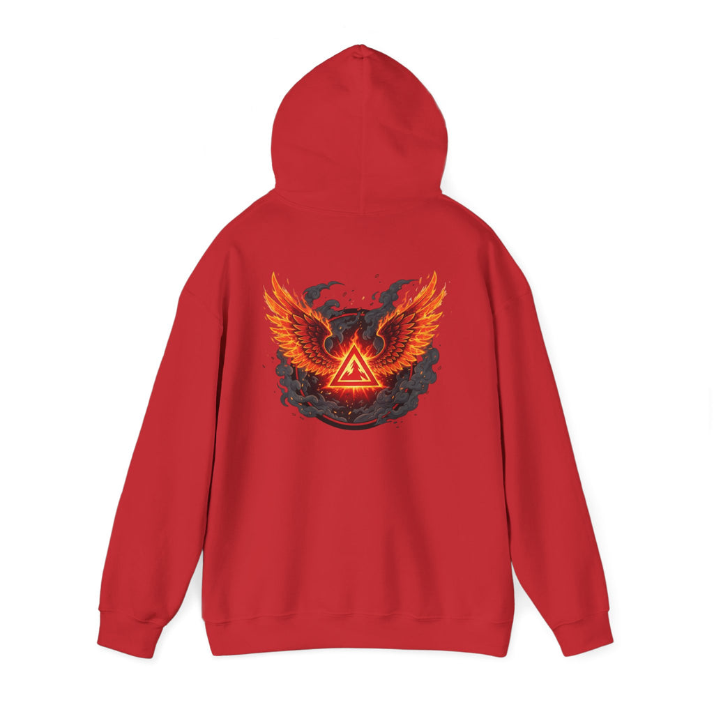 Red Mana Magic: Magic the Gathering Inspired Hoodie