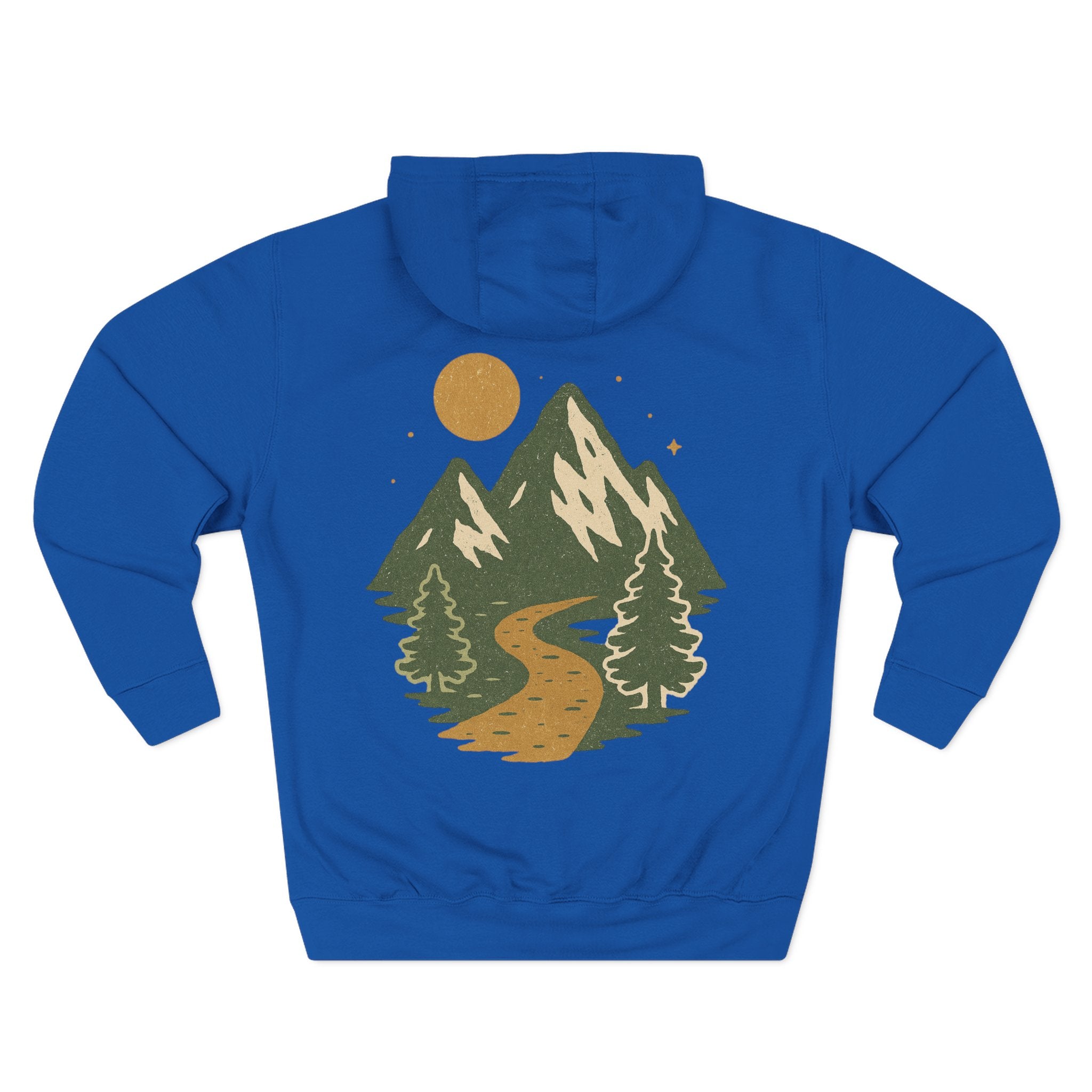 Mountain and Pine Fleece Hoodie