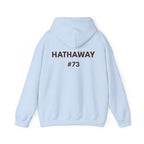 Football Player Personalized Hoodie - Custom Name & Number