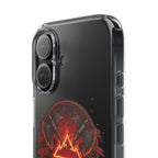 Red Mana Magic The Gathering Inspired Design - Impact-Resistant Phone Case