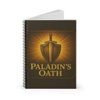 Paladin's Oath Spiral Notebook - RPG Journal, Sketchbook, Battle Planner, Dungeons & Dragons