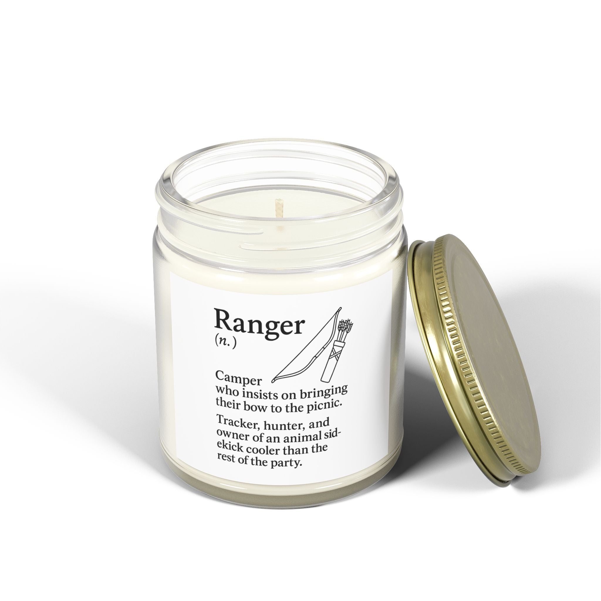 Ranger Candle | DnD Class Gift | Funny RPG Candle for Dungeon Masters & Players | Tabletop Gamer Decor | Dungeons and Dragons Gift Idea