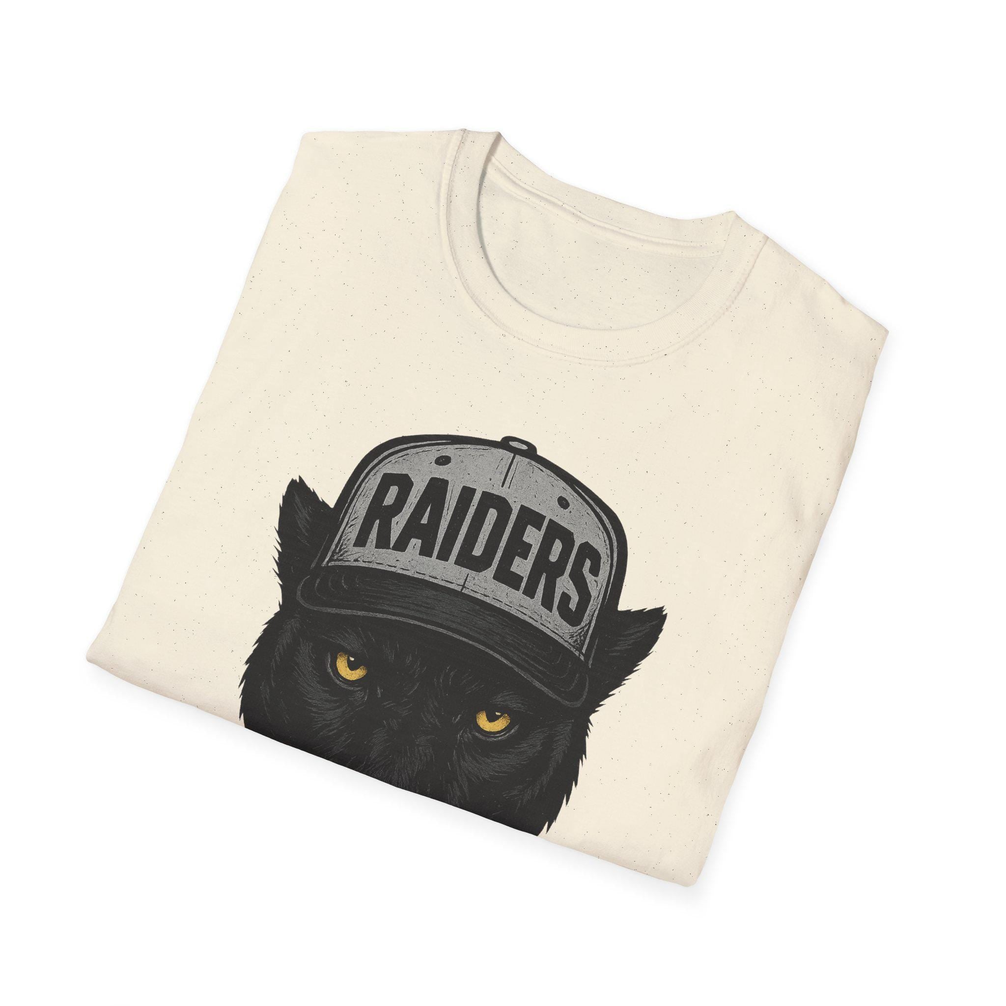 Las Vegas -Raider Nation!- Fan T-Shirt - Raiders Nation Black Panther T-Shirt