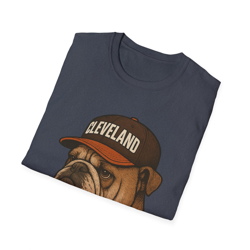 Cleveland -Dawg Pound Forever- Fan T-Shirt - Bulldog MascotCleveland Bulldog T-Shirt