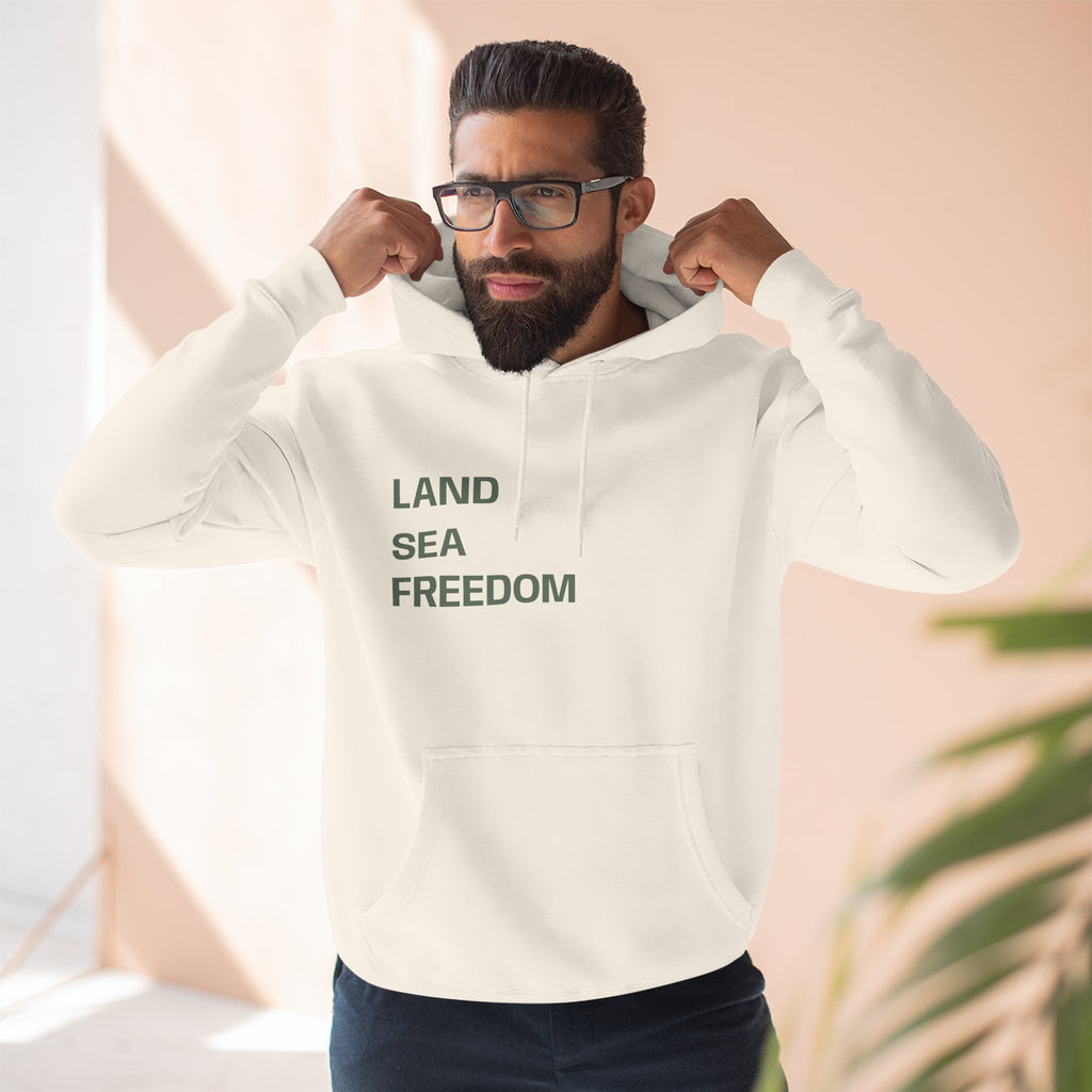 Adventure Seeker Three-Panel Fleece Hoodie, Outdoor Spirit Sweatshirt, Explore Beyond Limits Hoodie, Wild Hearts Fleece Jacket, Wanderlust