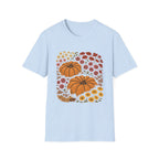 Fall Garden Pumpkin Floral Shirt