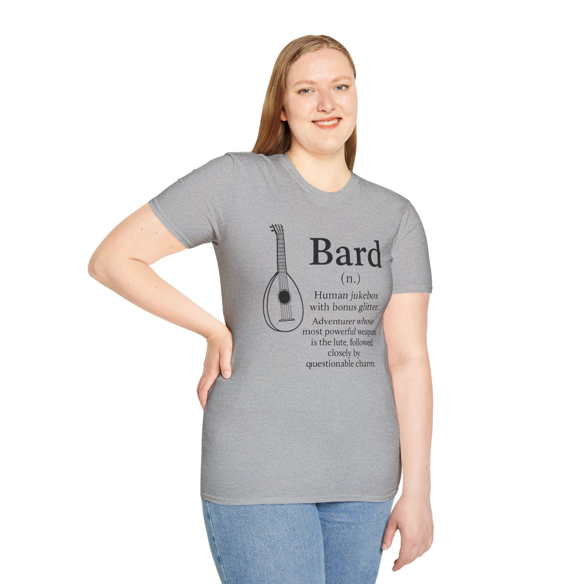 Bard Class T-Shirt - Funny Dungeons & Dragons Tee
