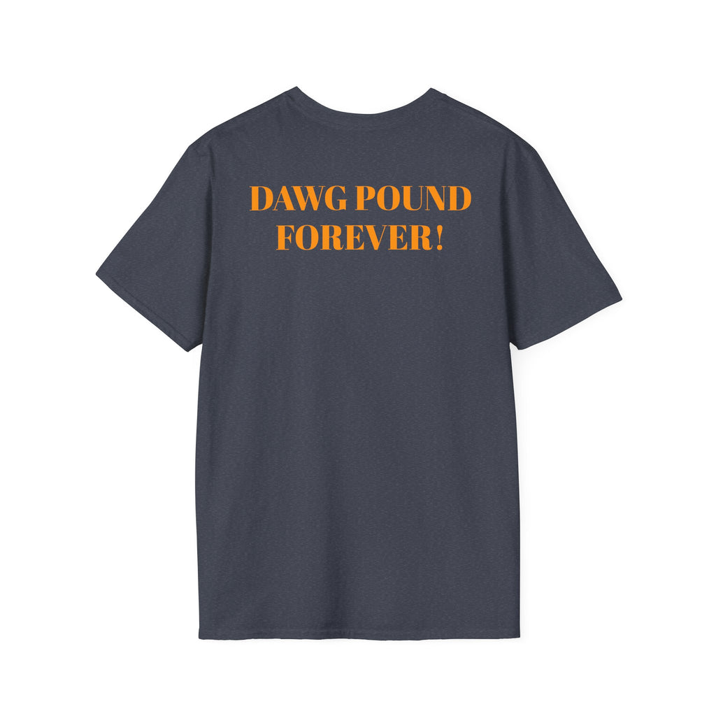 Cleveland -Dawg Pound Forever- Fan T-Shirt - Bulldog MascotCleveland Bulldog T-Shirt
