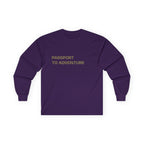 Adventure Long Sleeve Tee, Unisex Outdoors Shirt